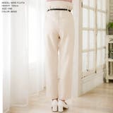 ベルト付きハイウエストテーパードパンツ | JULIA BOUTIQUE | 詳細画像6