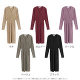 前ボタンリブニットワンピース | JULIA BOUTIQUE | 詳細画像2