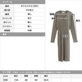 前ボタンリブニットワンピース | JULIA BOUTIQUE | 詳細画像3