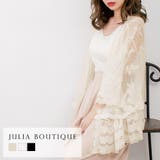 バタフライスリーブ刺繍レースカーディガン | JULIA BOUTIQUE | 詳細画像1