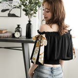 肩スカーフリボンオフショルダートップス | JULIA BOUTIQUE | 詳細画像18