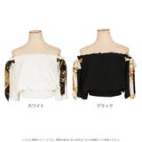 肩スカーフリボンオフショルダートップス | JULIA BOUTIQUE | 詳細画像2