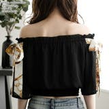 肩スカーフリボンオフショルダートップス | JULIA BOUTIQUE | 詳細画像6