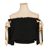 肩スカーフリボンオフショルダートップス | JULIA BOUTIQUE | 詳細画像7