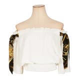 肩スカーフリボンオフショルダートップス | JULIA BOUTIQUE | 詳細画像8