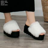 厚底ファーサンダル | JULIA BOUTIQUE | 詳細画像40