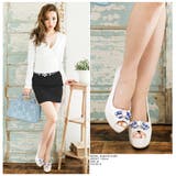 RICHな存在感で冬コーデの主役に!!カラービジュー付き美脚オープントゥパンプス… | JULIA BOUTIQUE | 詳細画像8