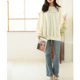 【LASOA】レタリングオーバーシルエットトップス/L00012 | JULIA BOUTIQUE | 詳細画像8