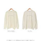 【LASOA】レタリングオーバーシルエットトップス/L00012 | JULIA BOUTIQUE | 詳細画像2