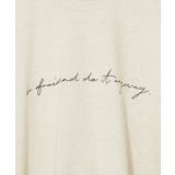 【LASOA】レタリングオーバーシルエットトップス/L00012 | JULIA BOUTIQUE | 詳細画像23