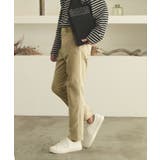 【ベージュ】 | 【LASOA】センタープレススラックスパンツ/L00021 | JULIA BOUTIQUE