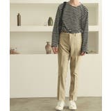 【LASOA】センタープレススラックスパンツ/L00021 | JULIA BOUTIQUE | 詳細画像9