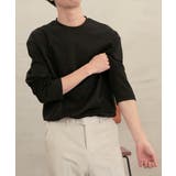 【LASOA】ポンチ素材長袖ベーシックトップス/L00022 | JULIA BOUTIQUE | 詳細画像6 