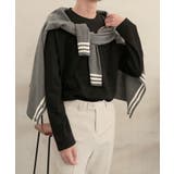 【LASOA】ポンチ素材長袖ベーシックトップス/L00022 | JULIA BOUTIQUE | 詳細画像7 