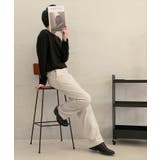 【LASOA】ポンチ素材長袖ベーシックトップス/L00022 | JULIA BOUTIQUE | 詳細画像9 