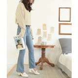 【LASOA】ポンチ素材長袖ベーシックトップス/L00022 | JULIA BOUTIQUE | 詳細画像30 