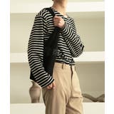 【LASOA】ソフトタッチ長袖ボーダートップス/L00023 | JULIA BOUTIQUE | 詳細画像7
