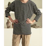 【LASOA】ソフトタッチ長袖ボーダートップス/L00023 | JULIA BOUTIQUE | 詳細画像8