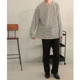 【LASOA】ソフトタッチ長袖ボーダートップス/L00023 | JULIA BOUTIQUE | 詳細画像15