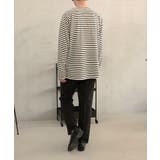 【LASOA】ソフトタッチ長袖ボーダートップス/L00023 | JULIA BOUTIQUE | 詳細画像16