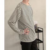 【LASOA】ソフトタッチ長袖ボーダートップス/L00023 | JULIA BOUTIQUE | 詳細画像17