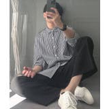 【LASOA】ストライプオーバーシャツ/L00027 | JULIA BOUTIQUE | 詳細画像4