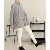 【LASOA】ストライプオーバーシャツ/L00027 | JULIA BOUTIQUE | 詳細画像5