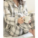 【LASOA】チェック柄ルームウェアセットアップ/L00029 | JULIA BOUTIQUE | 詳細画像4