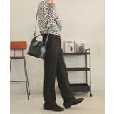 【LASOA】セミフレアスラックスパンツ/L00031 | JULIA BOUTIQUE | 詳細画像6