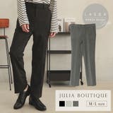 【LASOA】セミフレアスラックスパンツ/L00031 | JULIA BOUTIQUE | 詳細画像1