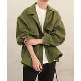 【カーキ】 | 【LASOA】ダブルポケットオーバージャケット/L00033 | JULIA BOUTIQUE