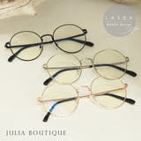 【LASOA】ラウンド型メガネ/L00037 | JULIA BOUTIQUE | 詳細画像1