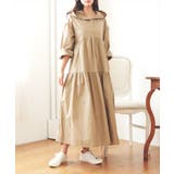 【LASOA】フード付ティアードフリルシャツワンピース/L00053 | JULIA BOUTIQUE | 詳細画像12