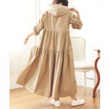【LASOA】フード付ティアードフリルシャツワンピース/L00053 | JULIA BOUTIQUE | 詳細画像14