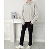 【LASOA】衿付きスウェットトップス/L00077 | JULIA BOUTIQUE | 詳細画像5