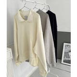 【LASOA】衿付きスウェットトップス/L00077 | JULIA BOUTIQUE | 詳細画像17