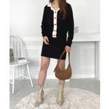 【LASOA】パイピングポロシャツニットカーディガントップス/L00078 | JULIA BOUTIQUE | 詳細画像8 