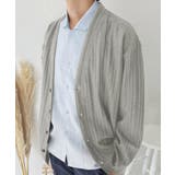 【グレー】 | 【LASOA】ウールタッチリブカーディガン/L00083 | JULIA BOUTIQUE