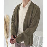 【ブラウン】 | 【LASOA】ウールタッチリブカーディガン/L00083 | JULIA BOUTIQUE
