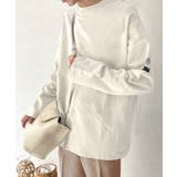【アイボリー】 | 【LASOA】サイドタグデザイントップス/L00085 | JULIA BOUTIQUE