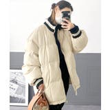 【ベージュ】 | 【LASOA】ライン入り中綿ショートペディン/L00095 | JULIA BOUTIQUE