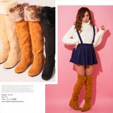 インソールで秘密脚長Style!!ファー折り返し美脚スウェードニーハイブーツ【E… | JULIA BOUTIQUE | 詳細画像7 