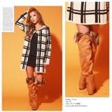 インソールで秘密脚長Style!!ファー折り返し美脚スウェードニーハイブーツ【E… | JULIA BOUTIQUE | 詳細画像8 