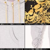 悪羅系×姐ギャル専用♂ギラつく金箔スカルプリント長袖パーカー【SOULSISTE… | JULIA BOUTIQUE | 詳細画像3 