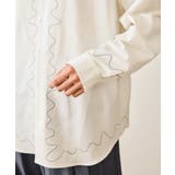 ウェーブ刺繍レギュラーカラーシャツ | JUNRED | 詳細画像18