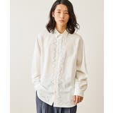 ウェーブ刺繍レギュラーカラーシャツ | JUNRED | 詳細画像9