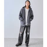エッジスプレースウェットダブルジップパーカー | JUNRED | 詳細画像17 