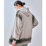 ライトグレー(08) | エッジスプレースウェットダブルジップパーカー | JUNRED