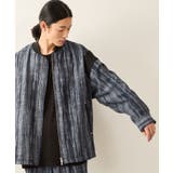 【セットアップ対応】ラビングストライプリブカラーブルゾン | JUNRED | 詳細画像14