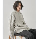 ネップニットジップブルゾン | JUNRED | 詳細画像1